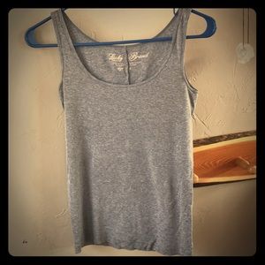 Lucky Brand Heather Gray Tank Size S 100% Cotton